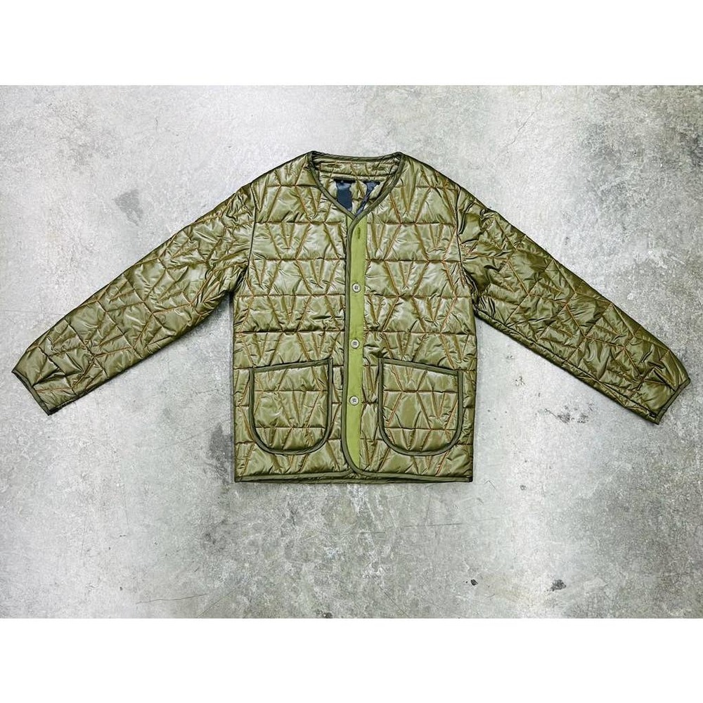 Vlone Green Quilted Jacket - Large